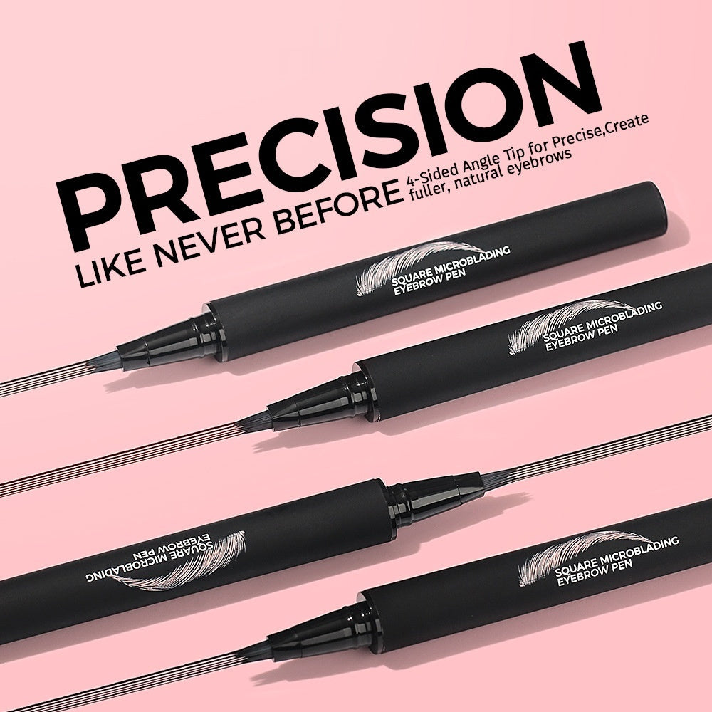 Multi-fork Liquid Eyebrow Pencil Wild Eyebrow Waterproof And Sweat-proof BAZONA