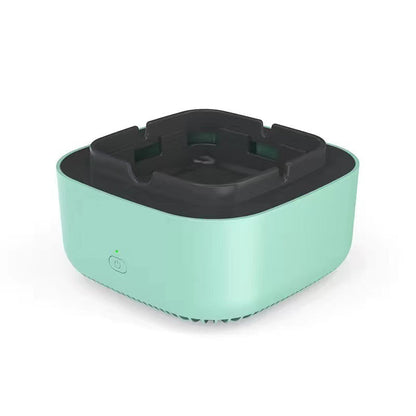 Smoke Removal Air Purification Ashtray Anion Purification Practical Automatic Purifier Ashtray Portable Gadgets For Car Ashtray BAZONA