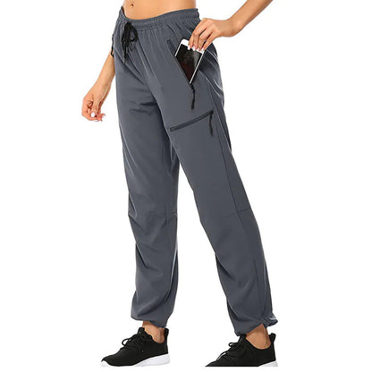 Summer Thin Waterproof Quick-drying Breathable Stretch Hiking Jogging Mountain Trousers Men BAZONA