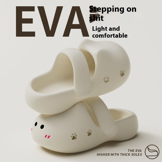 Women's EVA Cute Thick Bottom For Outdoors Slippers BAZONA