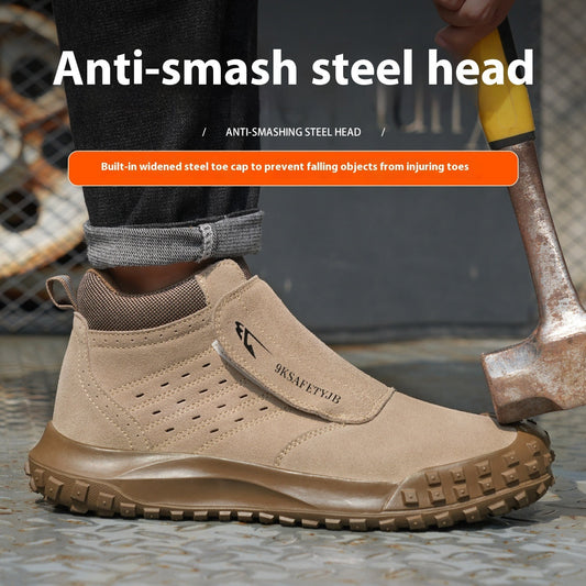 Four Seasons Lightweight Welder Labor Protection Shoes BAZONA