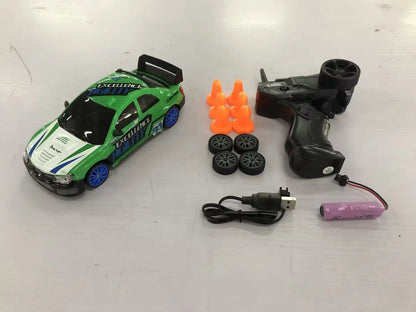2.4G Drift Rc Car 4WD RC Drift Car Toy Remote Control GTR Model AE86 Vehicle Car RC Racing Car Toy For Children Christmas Gifts - bazona.com