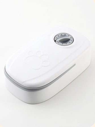Automatic Pet Feeder Smart Food Dispenser For Cats Dogs Timer Stainless Steel Bowl Auto Dog Cat Pet Feeding Pets Supplies BAZONA