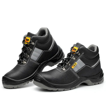 Safety Shoes Heavy Duty Sneakers Toe Cap Steel Protection Boots For Men - bazona.com