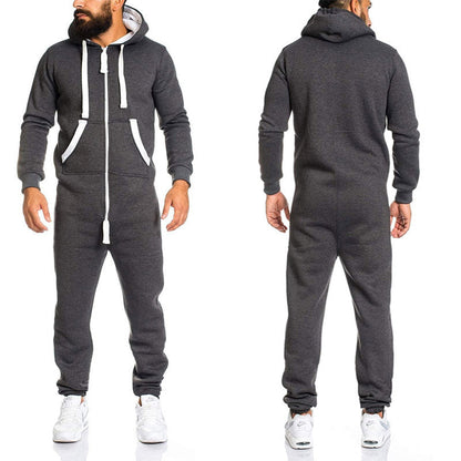 Winter Men's Casual Sports Suit Jogging BAZONA