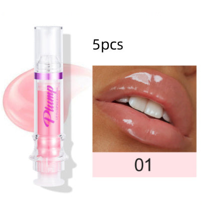 New Tube Lip Rich Lip Color Slightly Spicy Lip Honey Lip Glass Mirror Face Lip Mirror Liquid Lipstick BAZONA