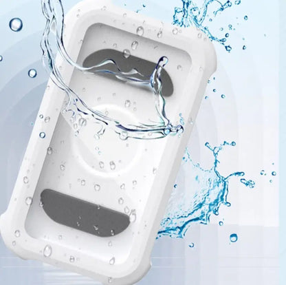 The Waterproof Box Of Bathroom Mobile Phone Rack Is Hung On The Wall - bazona.com