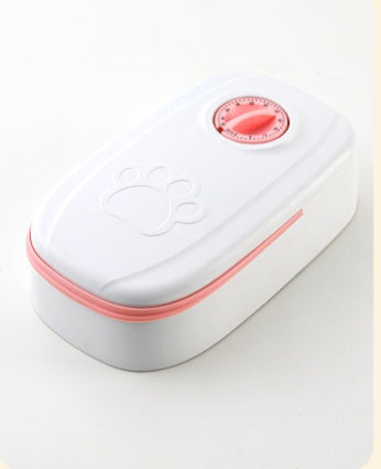 Automatic Pet Feeder Smart Food Dispenser For Cats Dogs Timer Stainless Steel Bowl Auto Dog Cat Pet Feeding Pets Supplies BAZONA