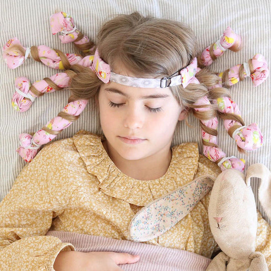 Curlers Curling Rod Ribbon Headband Silk Hair Rollers DIY Hairstyle Tools For Women BAZONA