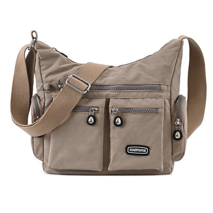 Women Shoulder Bags Multiple Pockets Waterproof Crossbody Bags BAZONA