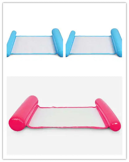 New Water Lounge Chair Inflatable Hammock Summer Inflatable Floating Row - bazona.com