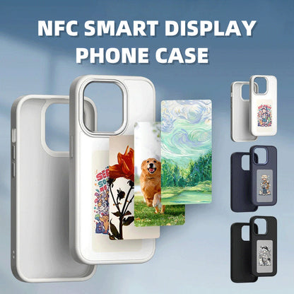 E-ink Screen Phone Case Unlimited Screen Projection Personalized Phone Cover Battery Free New Designer Luxury Phone Case BAZONA