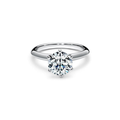 Women's 2 Carat Ring Jewellery BAZONA