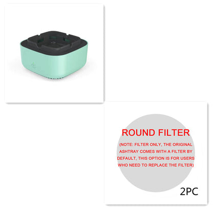 Smoke Removal Air Purification Ashtray Anion Purification Practical Automatic Purifier Ashtray Portable Gadgets For Car Ashtray BAZONA