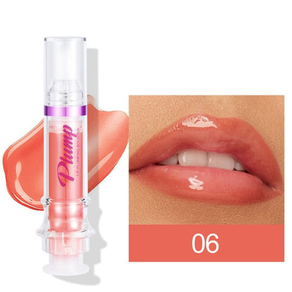 New Tube Lip Rich Lip Color Slightly Spicy Lip Honey Lip Glass Mirror Face Lip Mirror Liquid Lipstick BAZONA