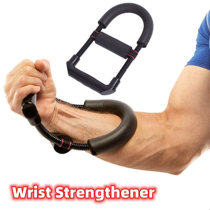 Grip Power Wrist Forearm Hand Grip Arm Trainer Adjustable Forearm Hand Wrist Exercises Force Trainer Power Strengthener Grip Fitness BAZONA