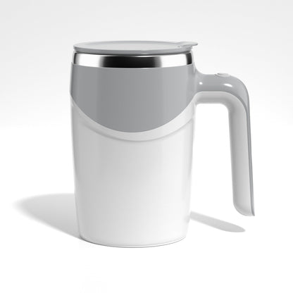 Rechargeable Model Automatic Stirring Cup Coffee Cup High Value Electric Stirring Cup Lazy Milkshake Rotating Magnetic Water Cup BAZONA
