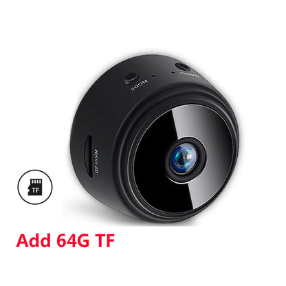 A9 Magnetic Suction Security Camera HD Camera Smart Infrared Night Vision Home BAZONA