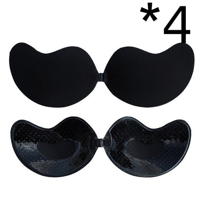 Invisible Push Up Bra Backless Strapless Bra Seamless Front Closure Bralette Underwear BAZONA