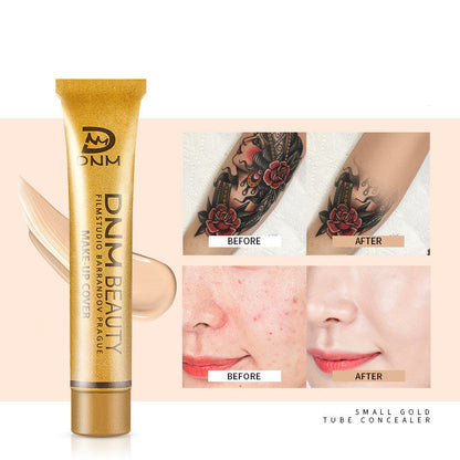 Small Gold Tube To Cover Acne And Freckle Concealer BAZONA