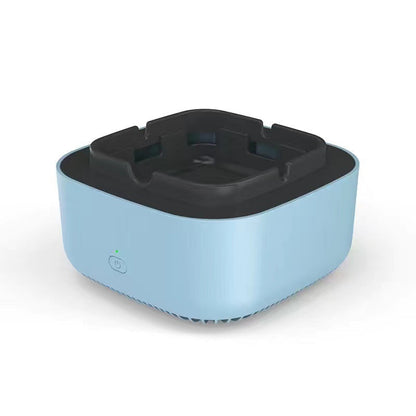 Smoke Removal Air Purification Ashtray Anion Purification Practical Automatic Purifier Ashtray Portable Gadgets For Car Ashtray BAZONA
