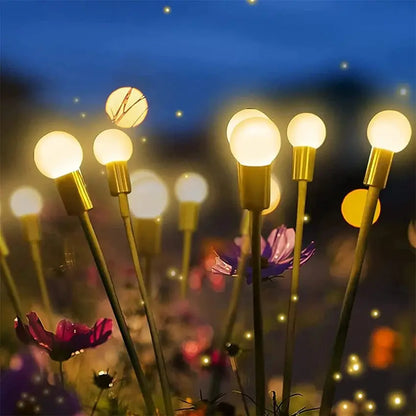 Simulation Firefly Solar Light Outdoor Garden Decoration Lawn Landscape Lamp Xmas Decor Solar LED Lights Outdoor Garden Lights - bazona.com