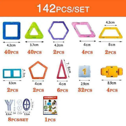 Magnetic Building Blocks DIY Magnets Toys For Kids Designer Construction Set Gifts For Children Toys - bazona.com