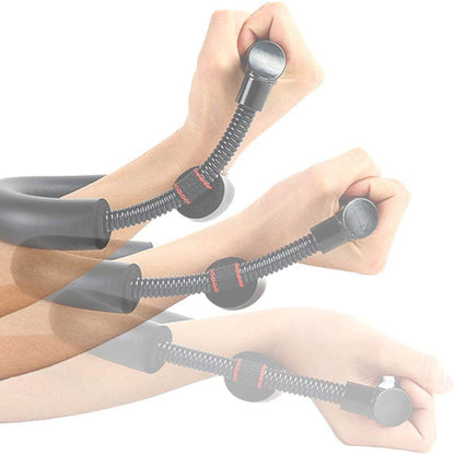 Grip Power Wrist Forearm Hand Grip Arm Trainer Adjustable Forearm Hand Wrist Exercises Force Trainer Power Strengthener Grip Fitness BAZONA
