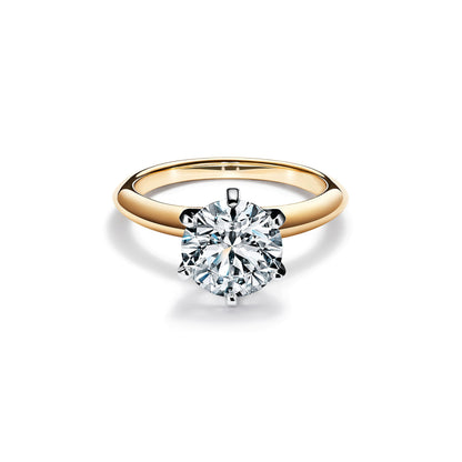 Women's 2 Carat Ring Jewellery BAZONA