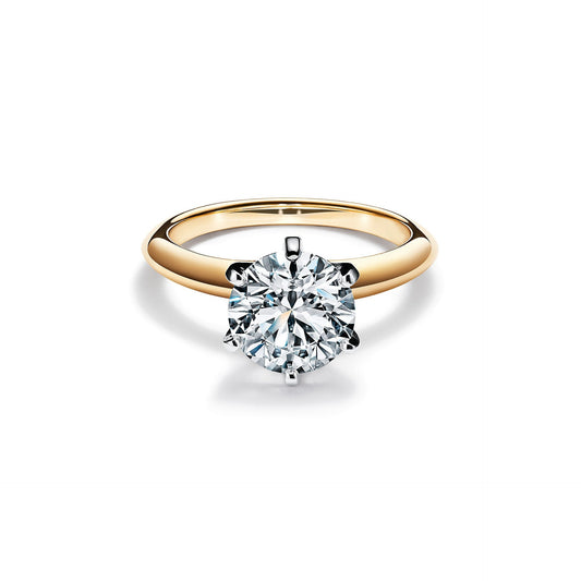 Women's 2 Carat Ring Jewellery BAZONA