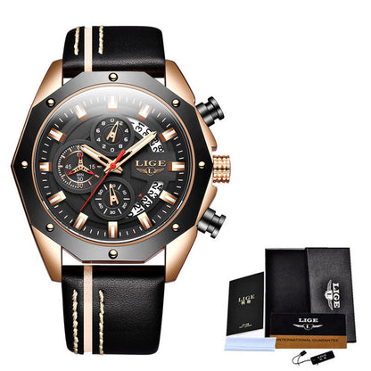 Fashion Mens Watches Top Brand Luxury Silicone Sport Watch Men Quartz Date Clock Waterproof Wristwatch Chronograph BAZONA