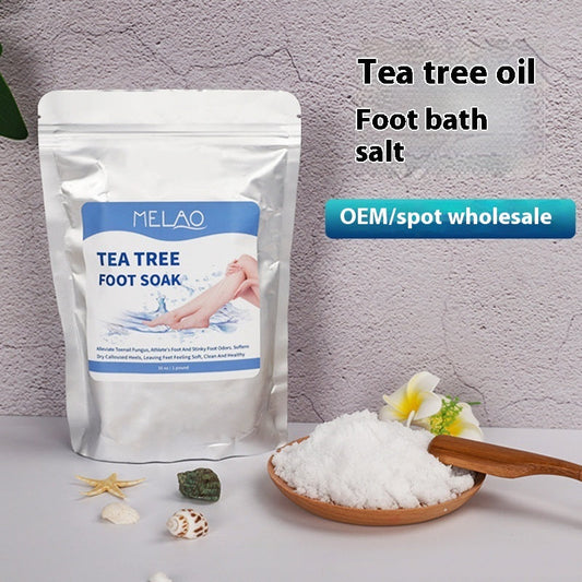 Feet Bathing Salt Exfoliating Care Skin Moisturizing BAZONA