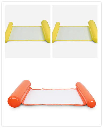 New Water Lounge Chair Inflatable Hammock Summer Inflatable Floating Row - bazona.com